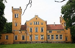 Neo-Gothic manor house