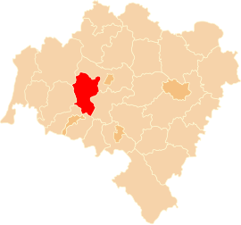 Powiat Powiat złotoryjski v Dolnosliezskom vojvodstve (klikacia mapa)