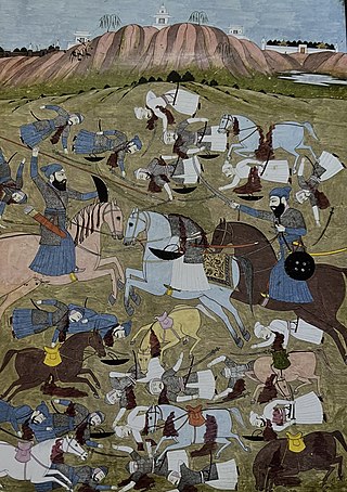 <span class="mw-page-title-main">Battle of Rahon (1710)</span> About a battle fought between Sikhs and the Mughals