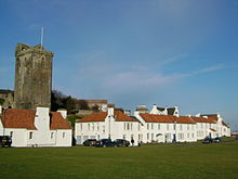 St Serf's tower and Pan Ha'