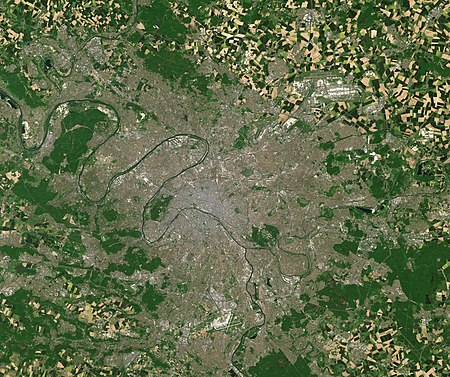 Paris by Sentinel 2