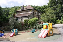 Nursery playground in Bingley, England (2012) Park Nursery School, Lady Lane - geograph.org.uk - 3066780.jpg