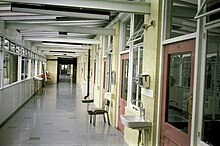 Ward 32 at East Birmingham Hospital where Parker was admitted in 1978. The building, which comprised Wards 31 and 32, has since been demolished. Parker Ward.jpg