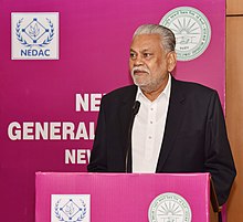 Parshottam Rupala addressing the inaugural session of the NEDAC (Network for Development of Agricultural Cooperatives in Asia) General Assembly, in New Delhi.JPG