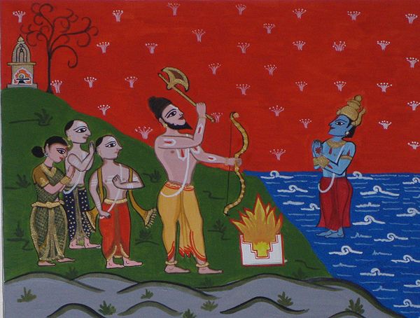 As per Hindu mythology, Parashurama commanded Lord Varuna to make the seas recede to make the Tulu Nadu.