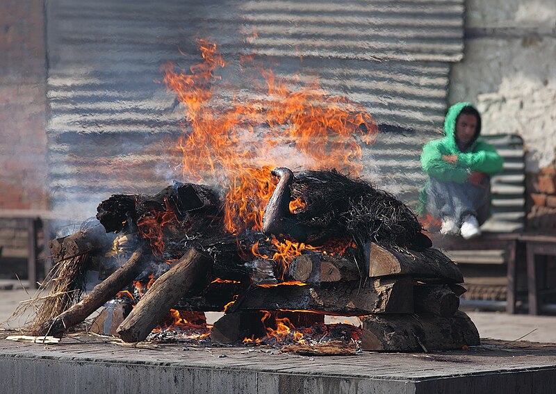 File:Pashupatinath Temple Cremation.jpg