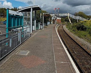 <span class="mw-page-title-main">Tondu railway station</span> Railway station in Bridgend, Wales