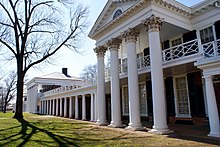 Pavilions III and V, The Lawn, University of Virginia Pavilions III and V UVa 2008.jpg