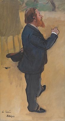 Pellegrini ritratto da Degas