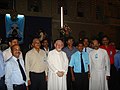 Peter-Hans Kolvenbach, S.J., the 29th Superior General of the Society of Jesus with alumni at Margao, Goa 5.jpg