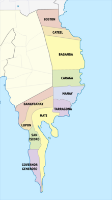 Political map of Davao Oriental Ph fil davao oriental.png