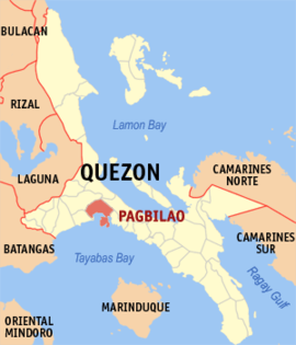 Pagbilao na Quezon Coordenadas : 13°58'19"N, 121°41'13"E