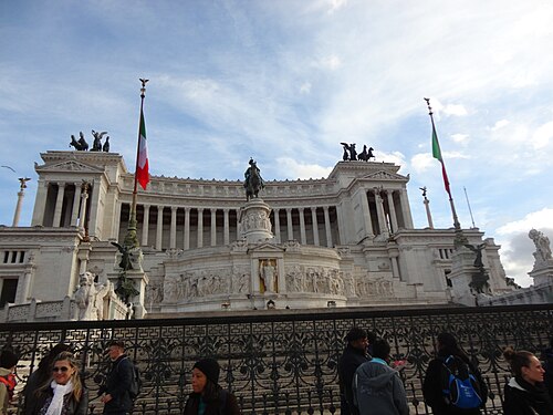 Piazza Venezia in rome