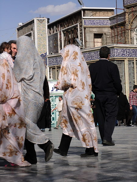 File:Pilgrims and People around the Holy shrine of Imam Reza at Niruz days - Mashhad - Khorasan - Iran 063.JPG