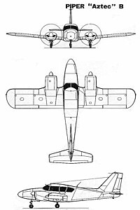 Piper Pa-23 Aztec: Desarrollo, Diseño, Variantes