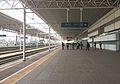 Platform 1 of Langfang railway station