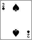 Playing card spade 2.svg