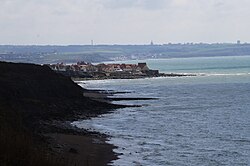 Pointe du nid de Corbet, vue sur le Cran du Noirda, Audresselles.