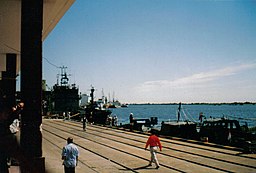 Hamn i Asunción.