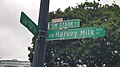 Harvey Milk Street sign