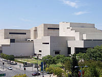 View of the western face of the Queensland Performing Arts Centre QPAC Exterior.jpg