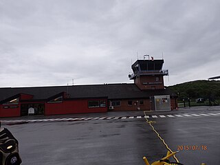 Rørvik Airport, Ryum Airport in Ryumsjøen, Norway