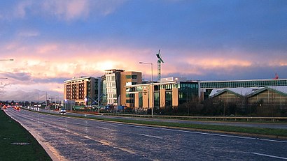 How to get to Sandyford with public transit - About the place