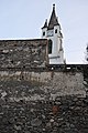 Turnul-clopotniță și zidul de incintă
