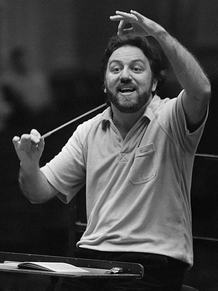 Chailly on 13 August 1986 conducting a rehearsal of the Royal Concertgebouw Orchestra