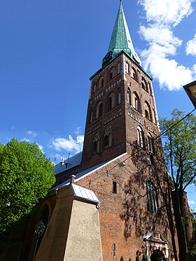 La cathédrale Saint-Jacques de Riga.