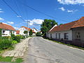 Čeština: Silnice v Udeřicích, okr. Třebíč. English: Road in Udeřice, Třebíč District.