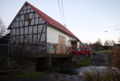 English: Half-timbered house in Strebendorf, Muehlgasse 5 / Romrod / Hesse / Germany