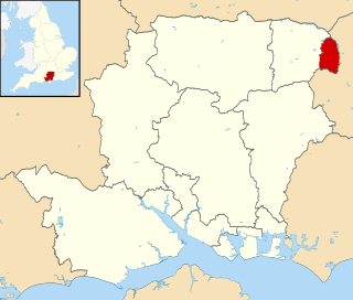 Rushmoor Borough & Non-metropolitan district in England