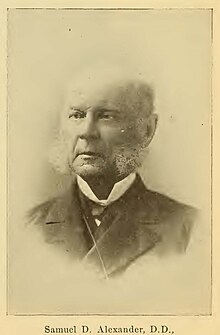 Samuel Davies Alexander Wikipedia