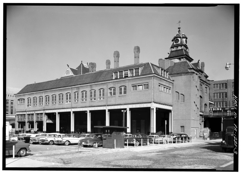 File:SOUTH AND EAST ELEVATIONS - Baltimore and Ohio Railroad Station, Twenty-fourth and Chestnut Streets, Philadelphia, Philadelphia County, PA HABS PA,51-PHILA,405-3.tif