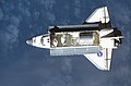Endeavour nærmer seg romstasjonen