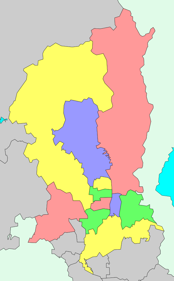 SVG map of Wards of Kyoto City.svg