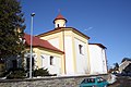 English: Saint Anne Chapel overview in Kamenice, Jihlava District. Čeština: Kaple sv. Anny v Kamenici.