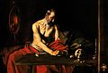 Caravaggio, Hieronymus skriver (San Girolamo) 1607