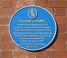 Salem Chapel blue plaque 11 August 2018.jpg