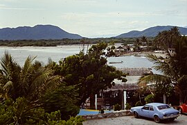 Kust bij Salina Cruz