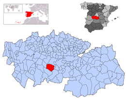 San Martín de Montalbán - Localizazion
