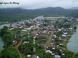 Blick auf San López de Micay