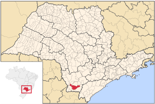 Apiaí Municipality in Southeast, Brazil