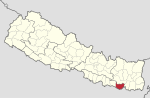 Saptari District in Nepal 2015.svg