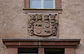 Coat of arms above the portal of the Altbau