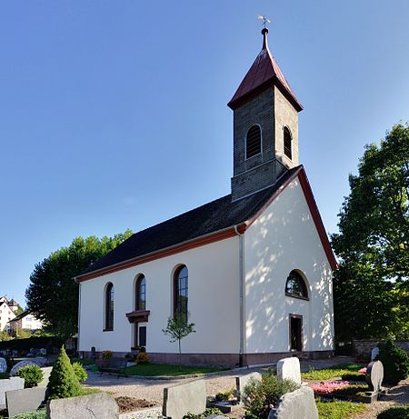 Schopfheim Eichen Evangelische Kirche1