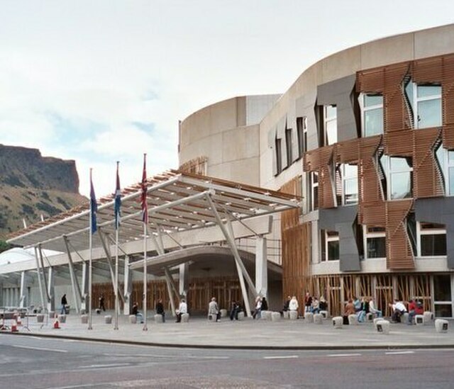 Image: Scottish Parliament building, Edinburgh   geograph.org.uk   223821 (cropped) (cropped)