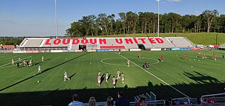 Segra Field Association football stadium in Loudoun County, Virginia, United States