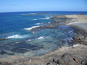 La costa de Maly Selvagem